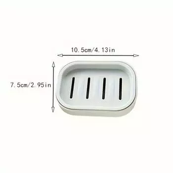 1Pc Soap Box Bathroom Drain Soap Box Christmas/Halloween Gift Decoration