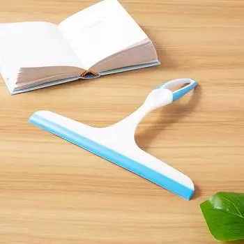 1Pc Soft Glass Scraper, Window Cleaner, Bathroom Floor Tile Wiper