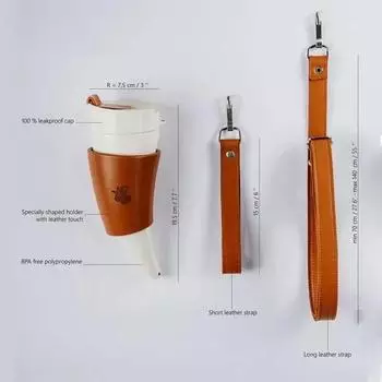 1Pc Stainless Steel Goat Horns Thermos Mug Coffee Cup Insulation Vacuum Flask Couple Traveling Hot Water Tea Cup 1pc чёрный