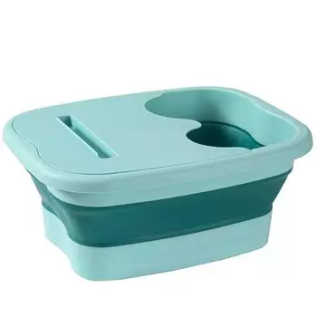 1pc, Sturdy,Space Saving, Foldable Foot Bath Tub Foot Tub, Foot Bath, Foot Bucket, Bathroom Accessories, Travel Essentials, Dorm Essentials