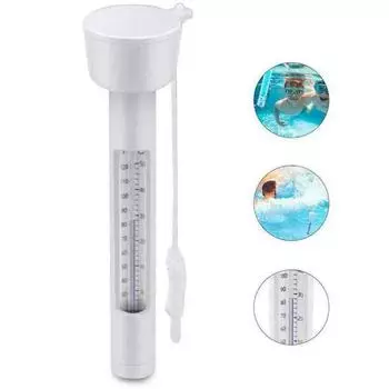 1Pc Swimming Pool Water Temp Meter Floating Thermometer Temperature Gauge Tester For Swimming Pools Saunas Spas CHINA