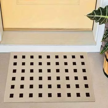 1PC, the square advanced floor mat doormat mat into the door mat, wear-resistant dirty porch carpet, can wash home decoration 500MMx800MM