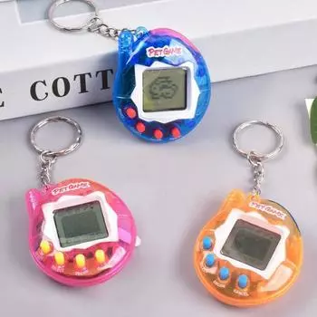 1PC Transparent Electronic Pets Tamagotchi Nostalgic 168 Pets In One Virtual Cyber Digital Nostalgic Funny Toys Pixel Funny Play 1 PCS