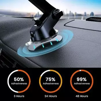 1Pc Universal Car Dash Dashboard Adhesive Sticky for Suction Cup Mobile Phone Holder Mount GPS Brackets Disk Pad Anti-Slip Mat чёрный