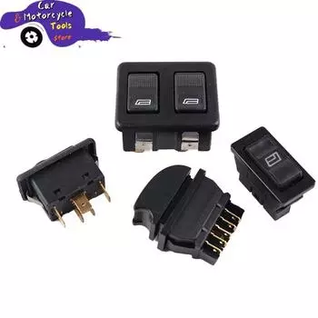 1PC Universal Car Electric Power Window Switch Lifter Controller Control Window 5 Pins Regulator Switch Accessories