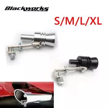 1PC Universal Simulator Whistler Exhaust Fake Turbo Whistle Pipe Sound Muffler Blow Off Car Styling Tunning S/M/L/XL