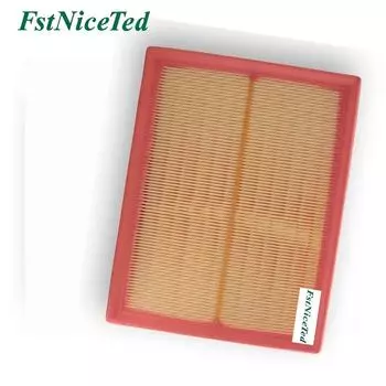 (1PC) Воздушный фильтр из искусственной кожи подходит для A4/S4 Avant/quattro 2005-2008, заменяет 06C-133-843 коричневый