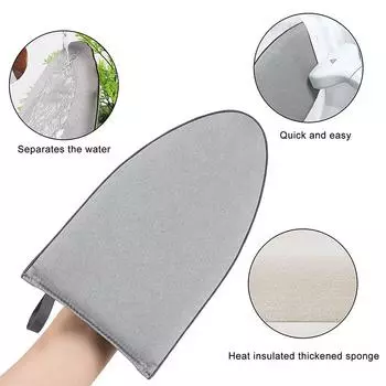 1PC Washable Ironing Board Mini Anti-scald Iron Pad Cover Gloves Heat-resistant Stain Garment Steamer Accessory for Clothes
