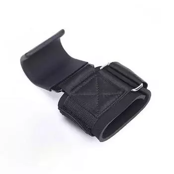 1PC Weight Lifting Hooks Hand-Bar Wrist Straps Gym Fitness Hook Weight Strap Pull-Ups Power Lifting Gloves For Weight Training