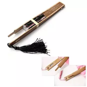 1PC Windmill Fan Female Gift Fan Japanese Round Fan Portable Folding Fan Lady Folding Fan