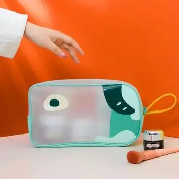 1pc Women Make Up Organizer Bag Women Waterproof Pasture Travel Cosmetic Bag Toiletry Bathing Storage Bag