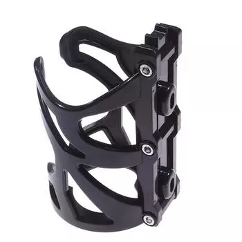 1PCMotorcycle Универсальный держатель для напитков для велосипеда, бутылка для воды, аксессуары для модификации мотоцикла чёрный