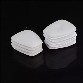 1Pcs5N11 Фильтр хлопковый для масок серии 5000,6000,7000 белый