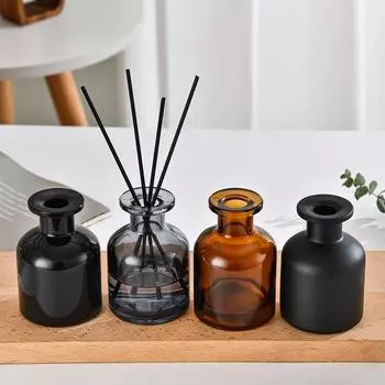 1Pcs 50ml Home Fragrance Diffuser Bottle Party Gifts Glass Container Reed Diffuser Essential Oil Bottle Oil Diffusers Sticks прозрачный