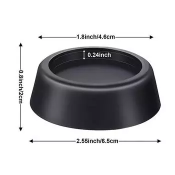 1Pcs 6.5*2CM Anti Vibration Feet Pads PVC Mat Slipstop Silent Universal Washing Machine Refrigerator Support Dampers Stand