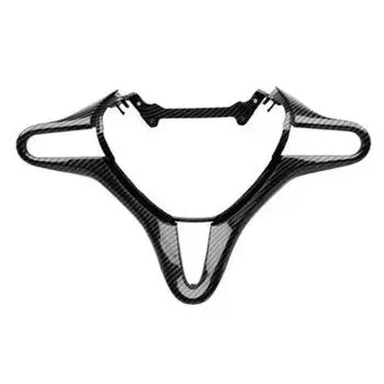 1 шт. ABS карбоновый чехол на руль отделка панели для Honda для Civic 2006 2007-2011 запчасти аксессуары CHINA
