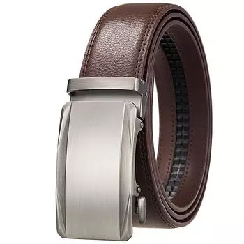 1Pcs Automatic Buckle Belt, Casual Belt, Men S Korean Version Trendy Belt Ly36-35349-1