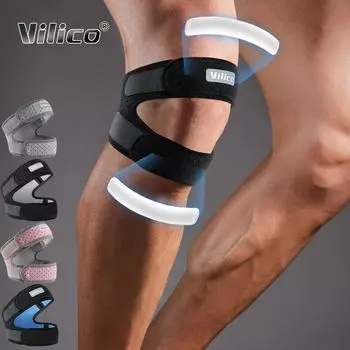 1Pcs Band Strap,Adjustable Iliotibial, Knee,Thigh, Hip & ITB Syndrome Compression Wrap Support,Breathable Patellar Tendonitis