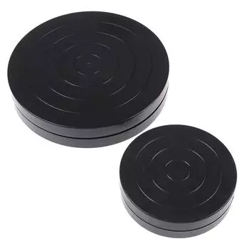 1Pcs Black Pull Clay Sculpting Tool Pottery Wheel Rotate Turntable Student Turntable