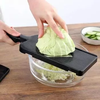 1PCS Cabbage Grater Salad Shavings Purple Shredded Planer Slicing Gadgets Round Kitchen Accessories