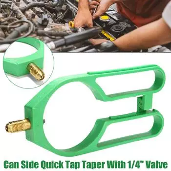 1Pcs Car Air Conditioning Refrigeration Opener Automotive Valve Air CT006-A Conditioning Opener Opens Refrigeration R134A T7W9 синий