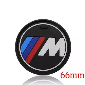 1Pcs Car Anti Slip Coaster Anti-noise Water Cup Pad Cushion Car Accessories For BMW E46 E39 E90 E60 E36 F30 F10 E34 E30 F20 E92 X5 X6 66MM