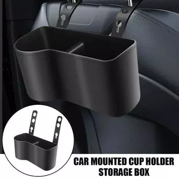 1pcs Car Back Seat Cup Holder Hanging Mount Multifunctional Auto Water Interior Organizers Storage Truck Drink Holders Bott B7R0