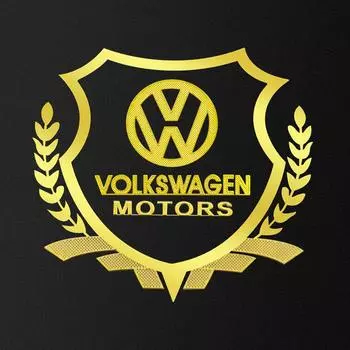1Pcs Car Body 3D Stickers Wheat Ears Styling Emblem Auto Decoration For Volkswagen B6 B7 B5 Golf Polo Tiguan Passat EOS Scirocco Jetta MK6 Octavia