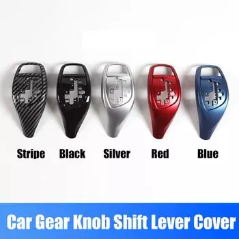 1 шт. Автомобильная ручка переключения передач, крышка рычага переключения передач для BMW 1 3 4 5 6 7 серии F10 F12 F15 F20 F21 F22 F30 F31 F32, автомобильный аксессуар с левым рулем чёрный