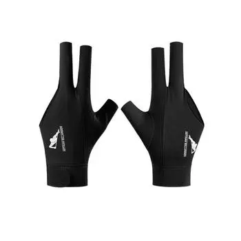 1Pcs Elastic Snooker Glove Three Fingers Training Glove New Billiard Glove Fitness Accessories L