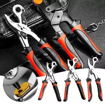 1PCS Eyelet Puncher,Universal Round Hole Punch Plier for DIY Leather Belts Bag,Labor-Saving Leathercrafts Hole Puncher Tool