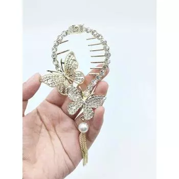 1Pcs Fashion Antique Butterfly Tassels Hair Claws Hair Accessories For Women Hair Accessories