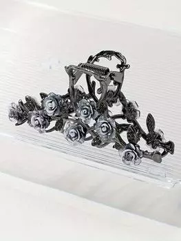 1Pcs Fashion Antique Rose Tassels Hair Claws For Women Hair Accessories