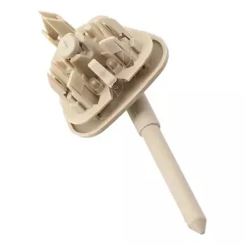 1pcs For Corolla 2003-12 Sun Visor Fixed Clip For BYD F3 F3R Sun Visor Rotation Shaft Parts Accessories Beige CHINA