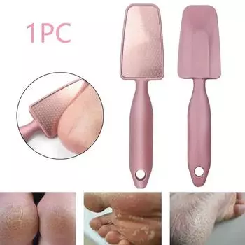 1pcs Home Foot File Cuticle Rasp Professional Glass Salon Portable Callus Remover Scrubber Grinding Dead Skin Pedicure Tool Heel чёрный