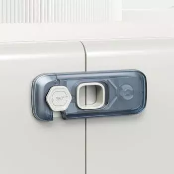 1Pcs Home Refrigerator Lock Fridge Freezer Door Catch Lock Toddler Kids Child Cabinet Safety Lock For Baby Safety Child Lock