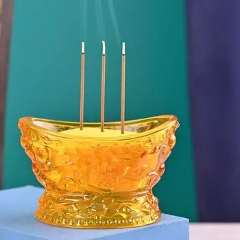 1pcs Incense burner Aromatherapy stove The God of Wealth and Guan Gong Worship Ornament Home Worship Buddhist supplies
