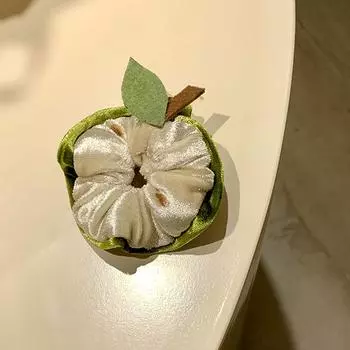 1Pcs Key Buckle Christmas Eve Hair Circle Apple Christmas Hair Accessories Hair Hoop Gift