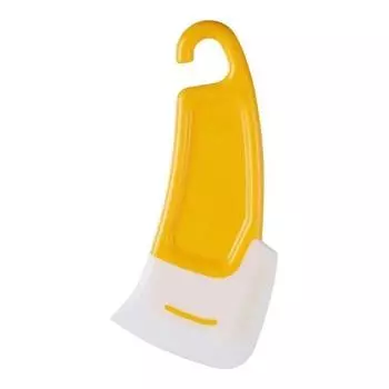 1PCS Kitchen Cleaning Soft Scraper To Remove Grease And Grease From The Bottom Of The Pan Soft Head Cleaner Silicone
