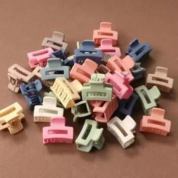 1Pcs Korean Matte Macaron Mini Hair Grab Clip Ins Side Bangs Clip DIY Cute for Women Shark Clip Girl Hair Accessory