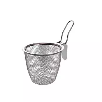 1Pcs Long Handle Hot Pot Strainer Kitchen Tableware Frying Filter Basket New Mesh Strainer Spoon small
