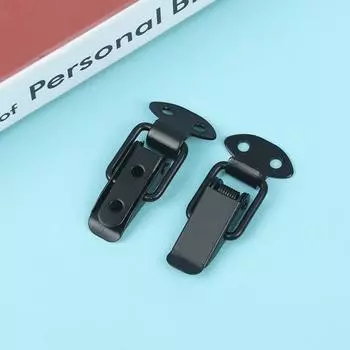1Pcs Luggage Flat Buckle Tool Box Spring Lock Buckle Heavy Duty Metal Box Buckle