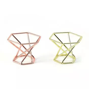 1 шт. металлический держатель для спонжа для макияжа, подставка для хранения пуховок для макияжа, подставка для сушки губок, держатель для кистей для макияжа, инструмент для сушки пуховок