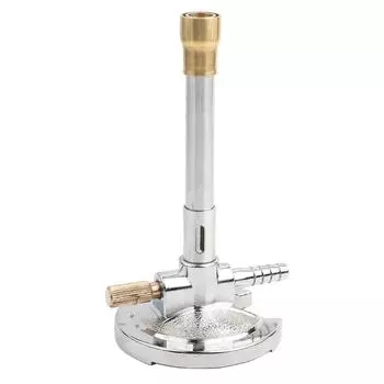 1Pcs Micro Single Tube Bunsen Burner Gas Light for Liquid Propane Lab Heating Equipment