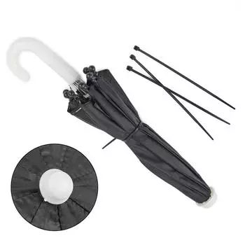 1 шт. держатель для мобильного телефона локомотив зонт водонепроницаемый портативный мини-зонтик сплав солнцезащитный козырек велосипедный зонт для езды CHINA