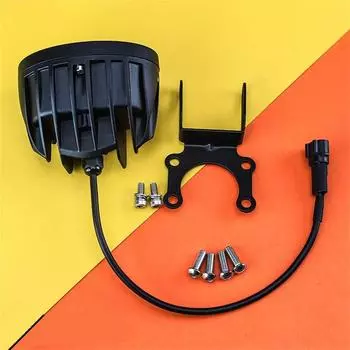 1Pcs Motorcycle LED Front Head Light Headlight with Bracket For Sur-Ron Surron X