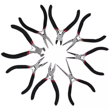 1pcs Multi tool Long Nose Plier Needle Nose Plier Forceps Repair Hand Tool multi tool pliers чёрный