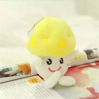 1PCS Plush Toys Mushroom Doll Hanging Pendant stuffed soft toy Doll Wedding Sprinkle Small Gift FOR GIRL 12CM