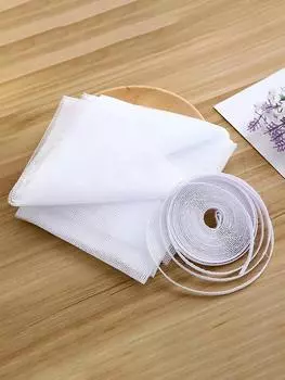 1pcs Self Adhesive Invisible Screens Summer Anti-mosquito and Insect Screens Simple Operation White Screens белый