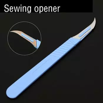 1Pcs Sewing Seam Rippers Plastic Handle Seam Stitch Ripper Unpicker Thread Cutter For Sewing Craftin Needlework Sewing Tool